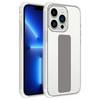 Cadorabo Schutzhülle für Apple iPhone 11 PRO Hülle in Grau Etui TPU Silikon Case Cover Standfunktion