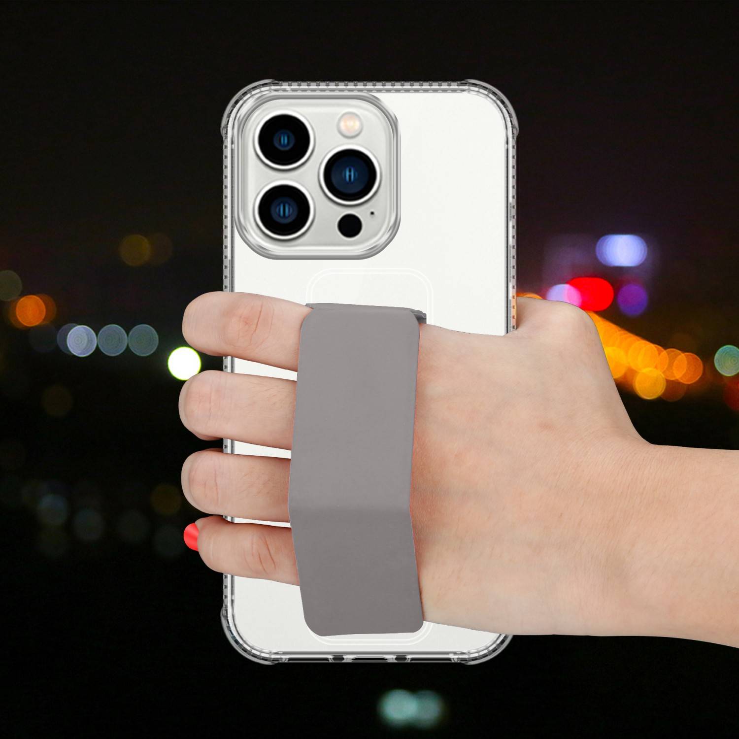 Cadorabo Schutzhülle für Apple iPhone 11 PRO Hülle in Grau Etui TPU Silikon Case Cover Standfunktion-4