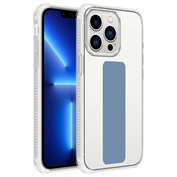 Cadorabo Schutzhülle für Apple iPhone 11 PRO MAX Hülle in Blau Etui TPU Silikon Case Cover Standfunktion
