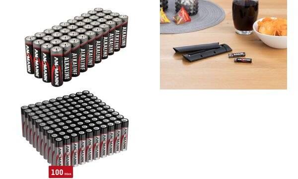 Ansmann ANS 1521-0039 - Alkaline Batterie AAA Micro 100er-Pack - AAA - 100er-2