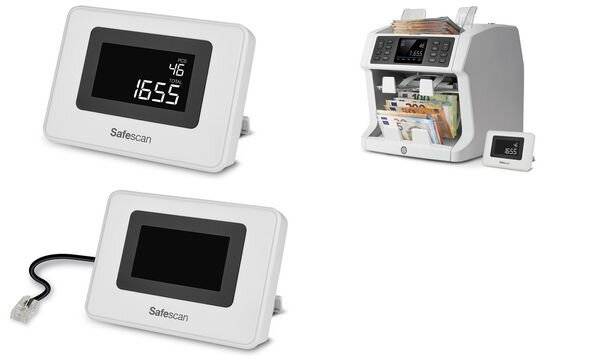 Safescan Externes LCD-Display ED-160, weiß (71200185)-0