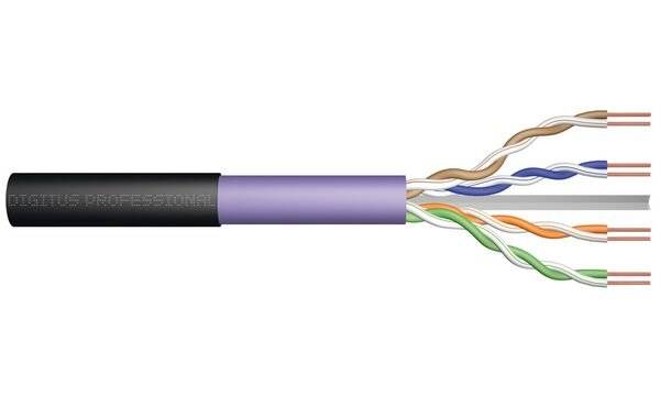 DIGITUS - CAT 6 U/UTP Datenkabel - Erdverlegekabel, 500 m, Simplex, PE-6