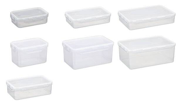 plast team Frischhaltedose Airtight, 0,7 Liter, weiß (63600314)-0
