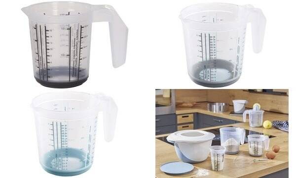keeeper Messkanne "massimo", 0,5 L, weiß / nordic-blue (6440911)-1