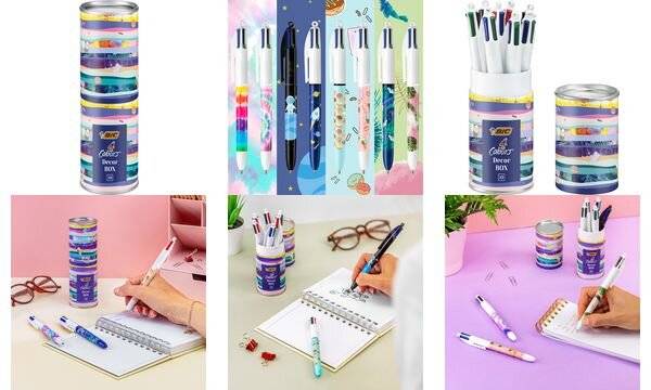 BIC Kugelschreiber 4 Colours, 8er Metallbox (5103756)-1