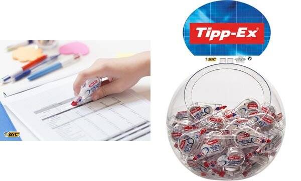 Tipp-Ex Korrekturroller Mini Pocket Mouse, 60er Bonboniere (5103745)