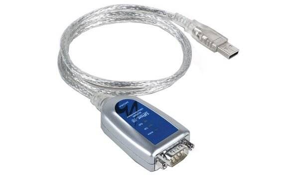 MOXA - UPort 1110 - Maximale Baudrate von 921,6 kbit / s für schnelle Datenübertragung-1