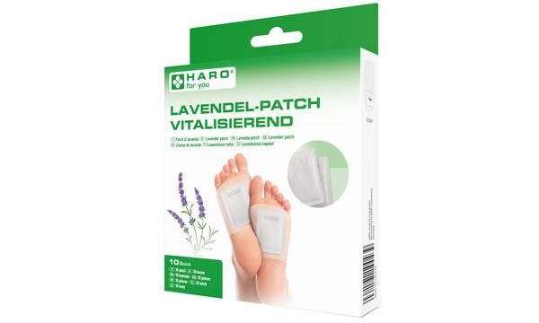 HARO Lavendel-Patch, Fußsohlen, 80 x 60 mm, weiß-1