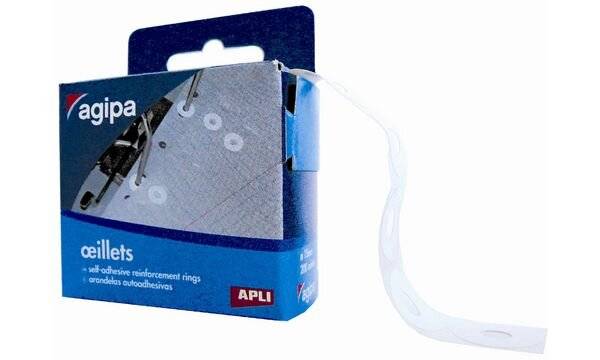 agipa Lochverstärkungsringe, weiß, Durchmesser: 13 mm-1