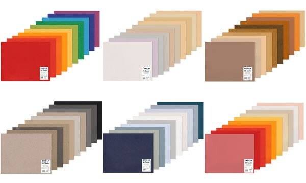 CANSON Zeichenpapier Mi-Teintes, 500 x 650 mm, sortiert-1