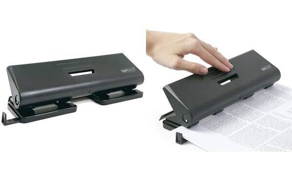Locher 75-P 4-fach 16 Blatt schwarz-2