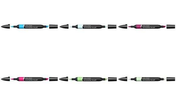 LEFRANC BOURGEOIS WINSOR & NEWTON Promarker Brush, apfel (8130055)-0