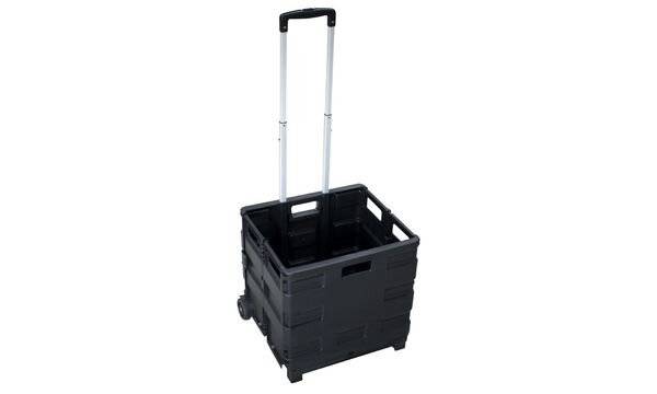 PAVO - Klapp-Transportkarre mit Klappbox Tragkraft bis 20 kg 7300014-1