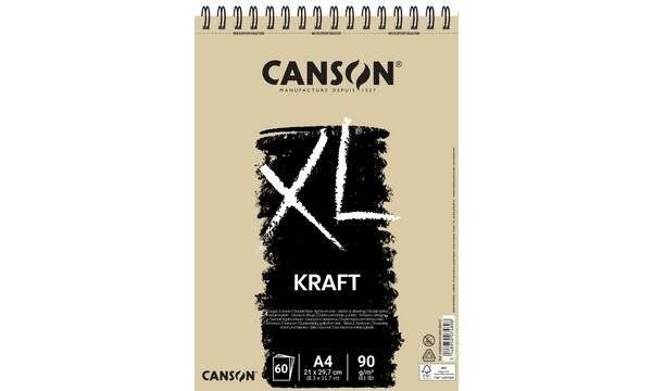 CANSON Skizzen- und Studienblock XL Kraft, DIN A3 (5299077)-0