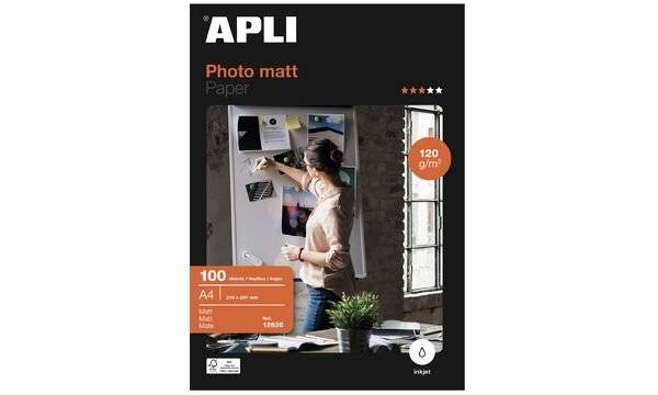 agipa Foto-Papier, DIN A4, 120 g/qm, matt (66000295)-2