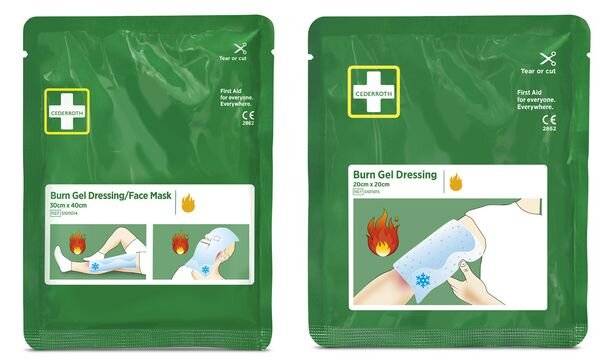CEDERROTH Kompresse Burn Gel Dressing, steril, 300 x 400 mm (8910076)