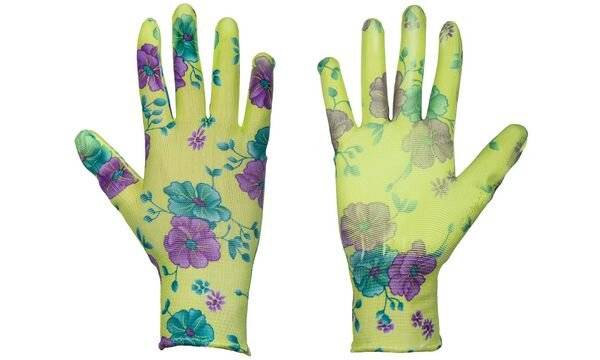 Bradas Damen-Gartenhandschuh pure floxy, bunt, M (60030030)-1