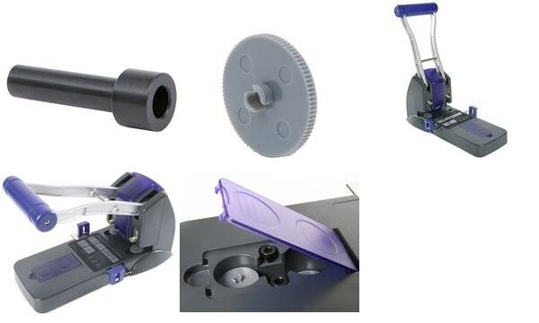 Kraftlocher P2200 150 Blatt Schwarz/violett-5