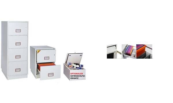 Tresor Vertical Fire File Schlüssel 2Auszüge-3