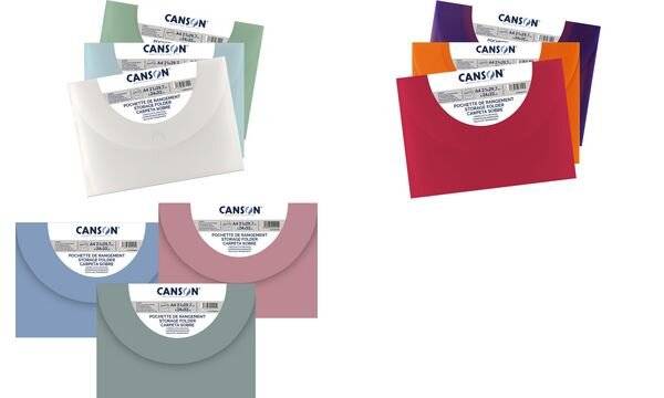 CANSON Zeichnungsmappe, 270 x 350 mm, leuchtende Farben (5299119)-2