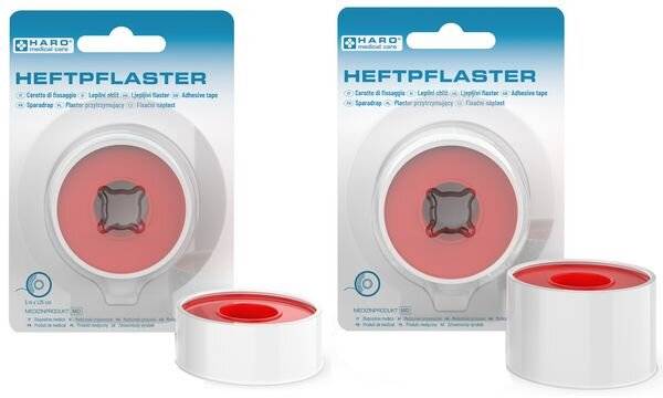 HARO Heftpflaster, beige, 12,5 mm x 5,0 m-1