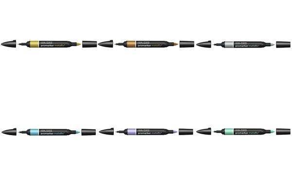 LEFRANC BOURGEOIS WINSOR & NEWTON Promarker Metallic, gold-1