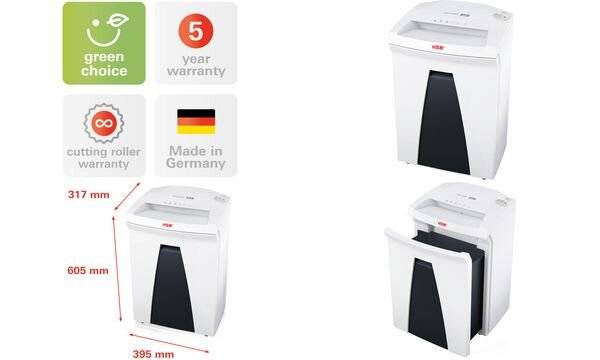 Aktenvernichter SECURIO B24 Auffangvolumen 34 l Partikel 4 Blatt. HSM GmbH & Co.KG 17918149-4