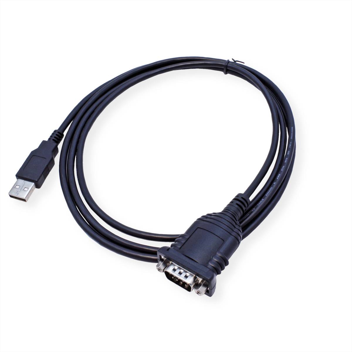 EXSYS EX-13001 USB 2.0 zu 1 x Seriell RS-232 Kabel mit 9 Pin Stecker FTDI Chip-Set-2