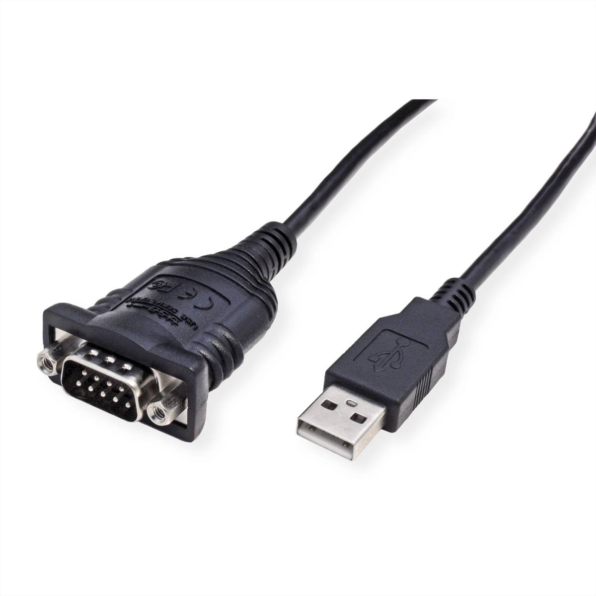 EXSYS EX-13001 USB 2.0 zu 1 x Seriell RS-232 Kabel mit 9 Pin Stecker FTDI Chip-Set-3