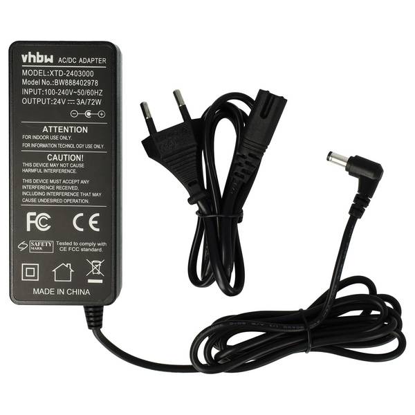 vhbw Netzteil kompatibel mit Intermec EasyCoder PC4 Cincon Drucker | Etikettendrucker - 230 cm - Ersatz für Cincon