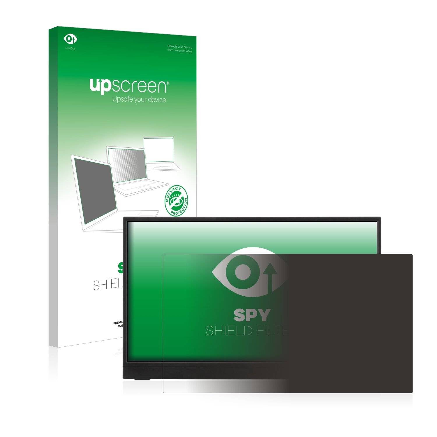 upscreen Spy Shield Filter Premium Blickschutzfilter für ViewSonic-5