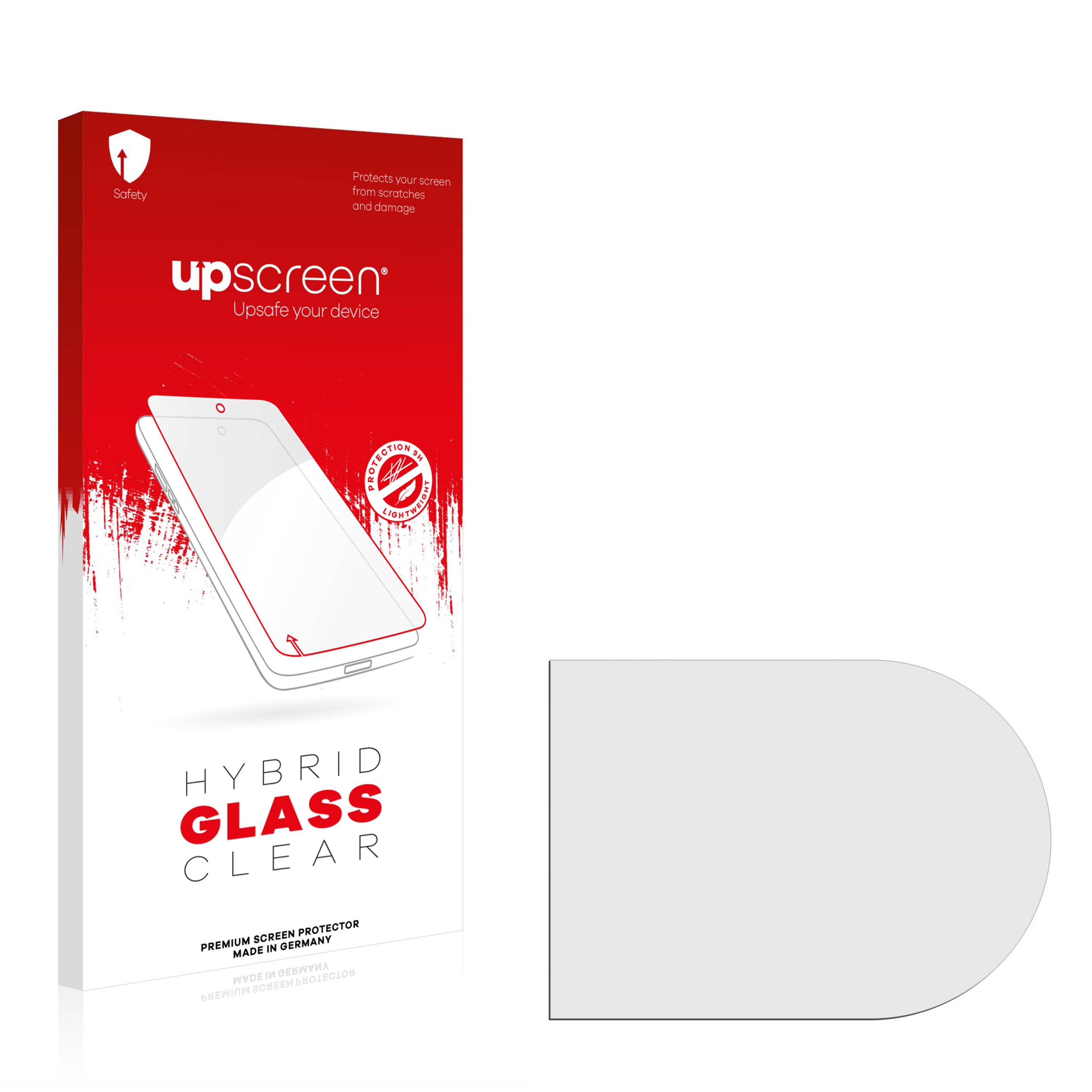 upscreen Hybrid Glass Clear Premium Schutzglas Folie für Dermalog-0