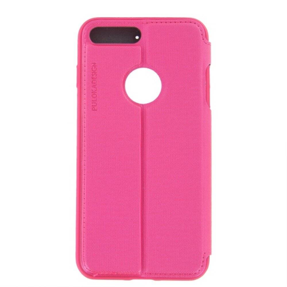 Puloka Flip Hülle für iPhone 7 Plus pink-1