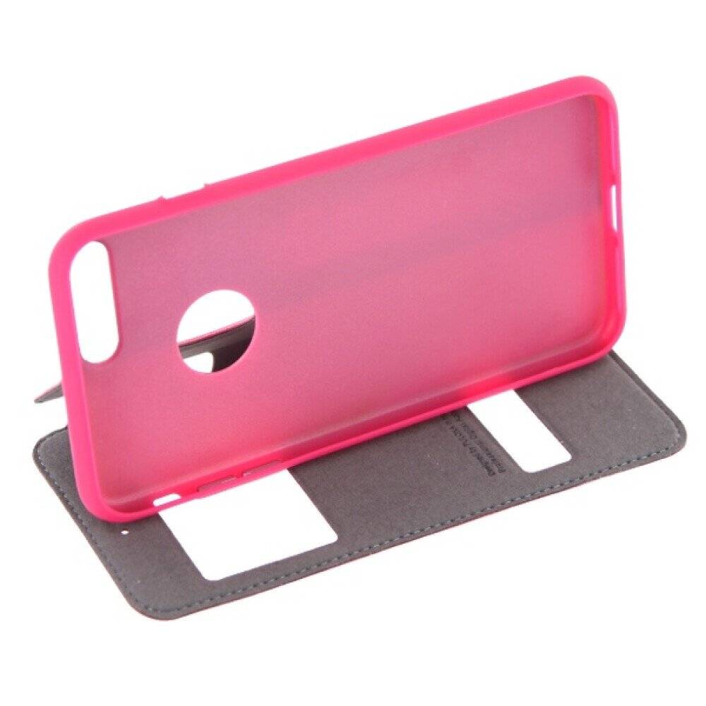 Puloka Flip Hülle für iPhone 7 Plus pink-2
