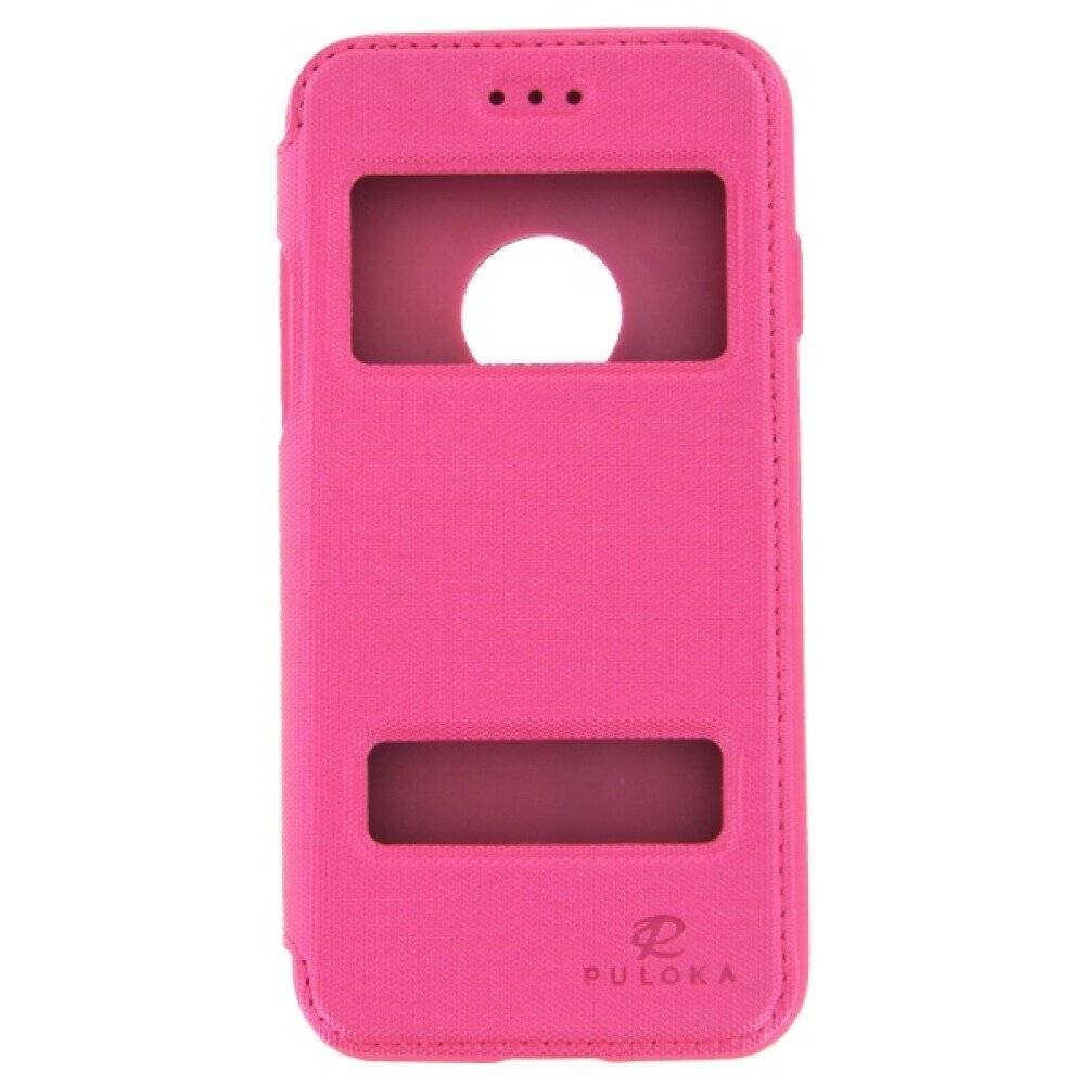Flip Hülle Handyhülle für iPhone 7 Pink Schutz Case-4