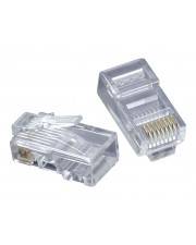RJ45 Cat5E Modular Plug for Flat Stranded Cable - Netzwerkanschluss - RJ-45 (M)