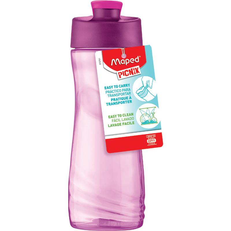 Maped PICNIK Trinkflasche ORIGINS, rosa, 0,5 l (82872701)-0