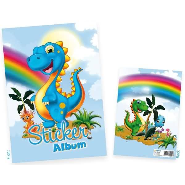HERMA Stickeralbum "Dinos", DIN A5 (6501678)-1
