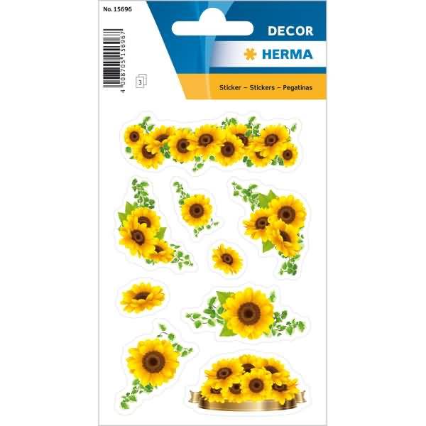 Sticker Sonnenblumen-0