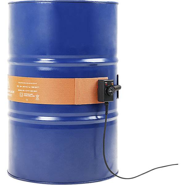 Fass-Heizgürtel ECO 200 - 220-l-Stahlfässer 1000 W Silikon max. 120 °C IP40. Denios SE 67970849