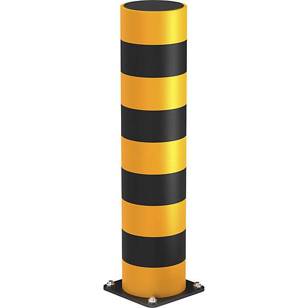 Rammschutz-Poller STRONG Rohrdurchmesser 200 mm verkehrsgelb Höhe 600 mm. Ampere Deutschland GmbH 73757349