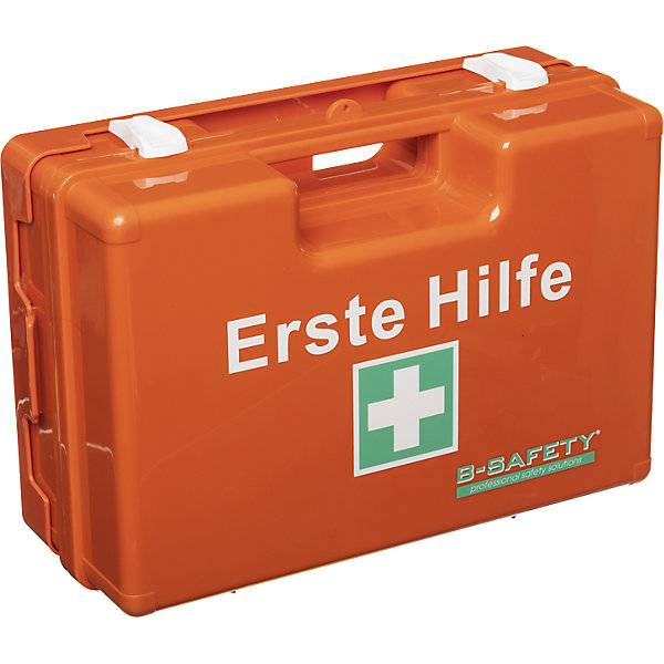 Erste-Hilfe-Koffer nach DIN 13169 mit Inhalt 167-teilig orange. B-Safety GmbH 72738749-1