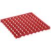 Kunststoff-Bodenrost Polyethylen 500 x 500 mm Standard VE 20 Stk rot. Clippy GmbH 25798249