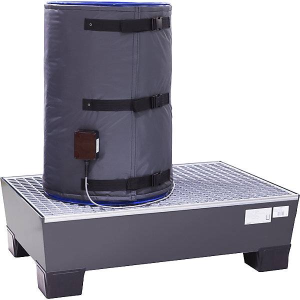 Digitaler Fass-Heizmantel PRO 200 - 220-l-Fässer 1100 W Nylon max. 90 °C IP44. Denios SE 67970649-1