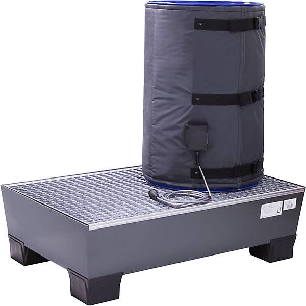 Digitaler Fass-Heizmantel PRO 200 - 220-l-Fässer 1100 W Nylon max. 90 °C IP44. Denios SE 67970649-2