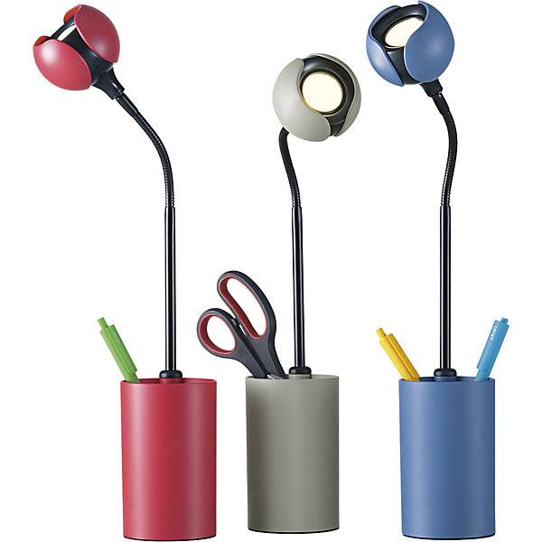 Hansa LED-Tischleuchte Flower, korallenrot-2