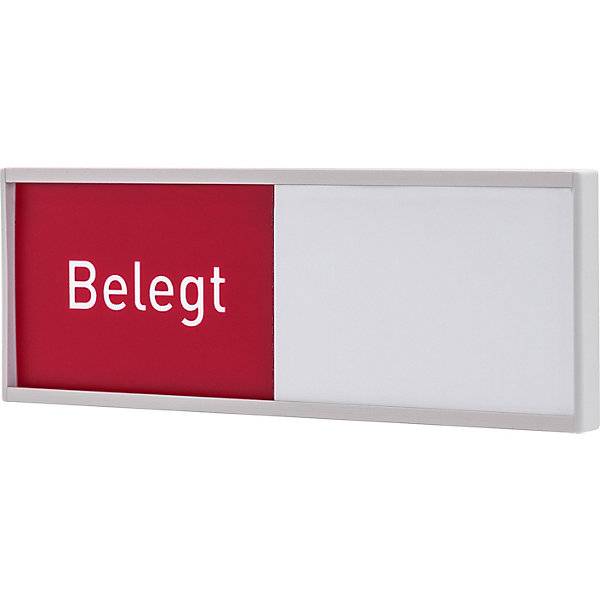 Frei/Belegt-Anzeige mehrsprachig HxB 54 x 151 mm selbstklebend silber. Moedel GmbH | Schilderfabrikation-3