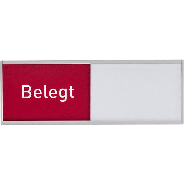 Frei/Belegt-Anzeige mehrsprachig HxB 54 x 151 mm selbstklebend silber. Moedel GmbH | Schilderfabrikation-4
