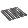 Kunststoff-Bodenrost Polyethylen 500 x 500 mm Standard VE 20 Stk basaltgrau. Clippy GmbH 98249649