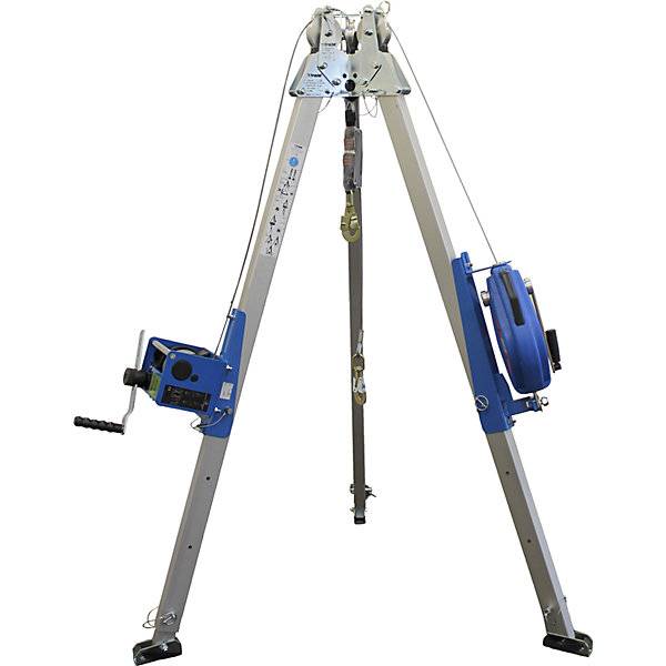 Dreibaum Tracpode™ Aluminium 2 Umlenkrollen 1 PSA 1 Lifting. Tractel Greifzug GmbH 54833649-1